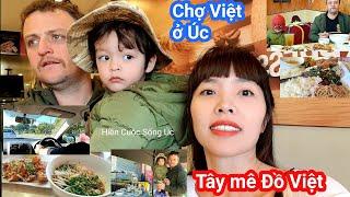 Chồng Tây Đi chợ Việt,giá thực phẩm Việt ở Úc|Vợ Chồng Hiền ĂN CƠM TẤM|ẩm thực Việt Nam|Cuộc Sống Úc