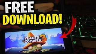 Plants vs Zombies 3 Pre Alpha Download iOS & Android APK 