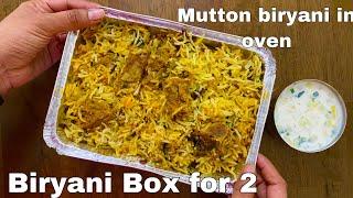Mutton Biryani In Oven | Biryani In Oven | Muslims Style Mutton Biryani | Indian Flavors In USA