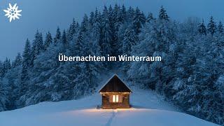 Auf einer Hütte im Winter übernachten | Tipps für den Winterraum | Planen & Packen