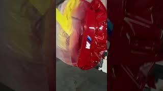 bmw x6m 818m 컴페티션 휠 상처 수리 후 블랙 유광 휠도색_BMW X6M competition 818M alloy wheels high gloss balck