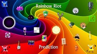 Rainbow Riot Prediction (As of RR 1)