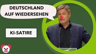 Habeck über die grüne Transformation Deutschlands | KI Parodie 1