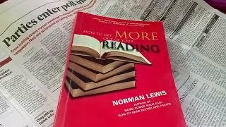 How to get More out of your reading, a book by Norman Lewis