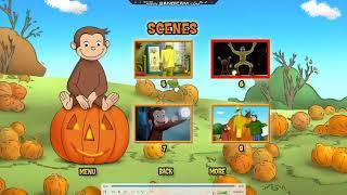 Curious George: A Halloween Boo Fest 2013 DVD Menu Walkthrough