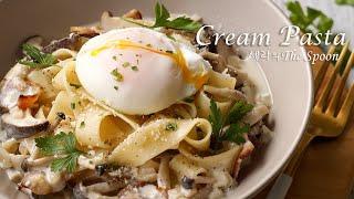 크림파스타 만드는법 : Cream Pasta Recipe : 진한 감칠맛에 반할 거예요!