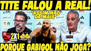 TITE EXPLICA TODA A VERDADE SOBRE GABIGOL SER TITULAR NOS PRÓXIMOS JOGOS DO FLAMENGO!