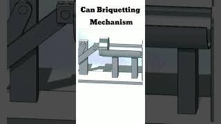 How Briquetting Works (3D Animation) #solidworks #shorts