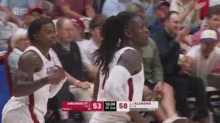 Alabama Men's Basketball vs. Arkansas State Game Highlights