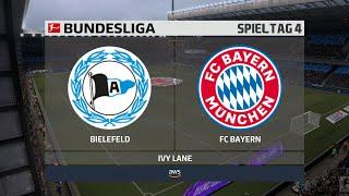 Arminia Bielefeld : FC Bayern München 4. Spieltag  FIFA 21 Bundesliga  Gameplay Deutsch