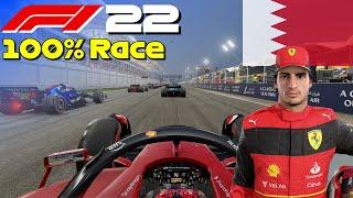 F1 22 - Let's Make Sainz World Champion #1: 100% Race Bahrain