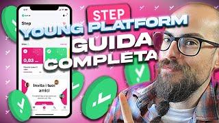 YOUNG PLATFORM STEP GUADAGNARE CRYPTO CAMMINANDO 