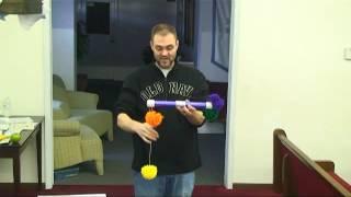 Pom Pom Stick Magic Trick