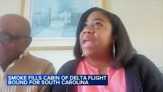 Smoke fills cabin of Delta Airlines flight