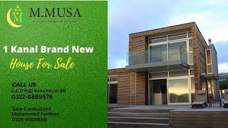 kanal House | Brand New House |DHA Phase 7 Lahore | M.Musa Associates Builders & Developers