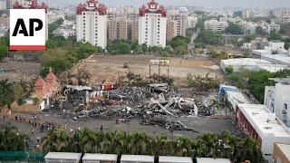 At least 27 dead after fire at an amusement park in India