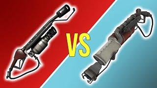 Degreaser vs Stock Flamethrower - TF2