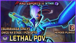 [ Lethal ] Rad Esports vs NTMR | Playoffs | OWCS NA Stage 1