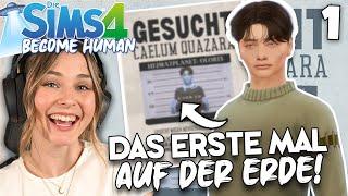 Als Alien auf der Erde gelandet.. - Die Sims 4 Become Human Part 1 | simfinity