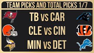 FREE NFL Picks Today 1/7/24 NFL Week 18 Picks and Predictions