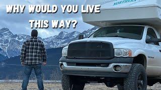 WHY Would You Want to LIVE in a TRUCK CAMPER or VAN? // WHY I CHOSE THIS...