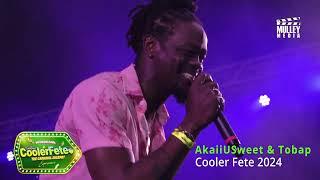 AkaiiUsweet & Tobap live at Cooler Fete 2024 performing "WICKED"