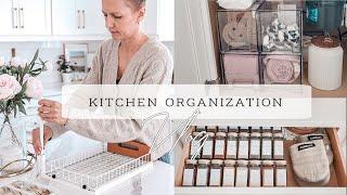 *NEW HOUSE Kitchen Organization Vlog | Under Sink & Spice Jars | Slow living [SUB]