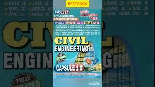 BEST BOOK FOR CIVIL ENGINEERING EXAMS ।। Civil Engineering book for revision । Capsule।।