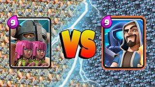 ELITE BARBARIANS + ARCHERS  MINI PEKKA + WIZARD