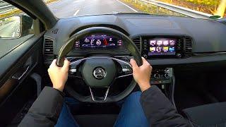 2022 Skoda Karoq Sportline 2.0 TSI - pov test drive