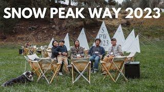 Snow Peak Way 2023 Group Camping With Friends | Ecoflow River 2 Pro | Kitchen Table IGT Set Up