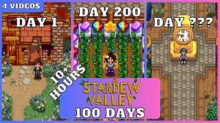 I Played 100 Days of Stardew Valley - Mega Movie Series