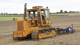 Classic 1977 Caterpillar D5 crawler subsoiling stubble | Tim Howard Maxi-Lift | Steel Tracks at Work