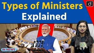 CoM, Cabinet Ministers, Ministers of State - Explained| InNews | Drishti IAS  English