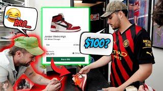 OFF WHITE CHICAGOS FOR $100! *SEASON FINALE*  - Full Day At The Shop Season 3: Episode 26