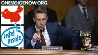 Hawley Exposes Intel Corp: Josh Grills Intel Exec on Forced Labor and Layoffs