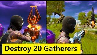 Destroy Gorgers - Finding the Gatherer Location and Destroying 20 Gatherers