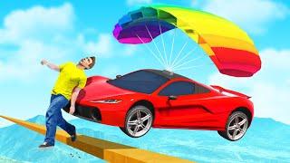 FLYING Cars vs Runners in GTA 5 is IMPOSSIBLE!