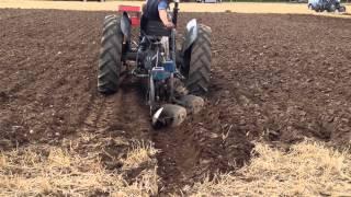How to finish your ploughing the correct way- Fergie class