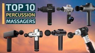 Top 10: Best Portable Massage Guns in 2019 / Percussion Massagers for Feet, Back, Neck, Arms, Body