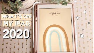 WHAT'S ON MY IPAD 2020: must have apps for school + creativity