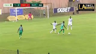 RÉSUMÉ FAUVE AZUR VS CANON SPORTIF DE YAOUNDÉ : MTN ELITE ONE 2024-25 (J4)