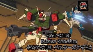 GAT-X103 Buster Gundam (GAT-X103 バスターガンダム) Fighting Scenes - Mobile Suit Gundam SEED FREEDOM