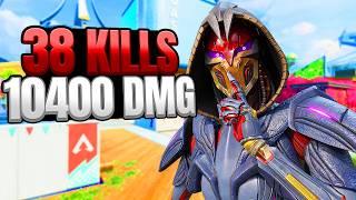 Ash 38 Kills and 10,400 Damage Gameplay Wins - Apex Legends (No Commentary)