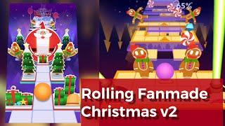 Rolling Sky - Christmas v2 | Fan-made vs Normal