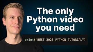 Python Tutorial - All 25 Concepts You Need To Know