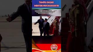 Prabowo Subianto Tampil Gagah Tiba di Yordania || Wakili Jokowi Di Konferensi Tanggap Darurat Gaza