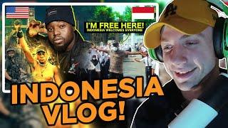 REACTION - INDONESIA VLOG "Being Black in Indonesia is BETTER than in America"