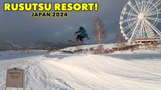 *RAW* Snowboarding RUSUTSU Mountain in Japan 2024!