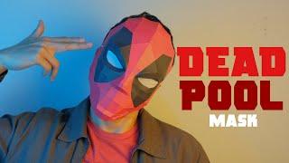 How to make a Deadpool Mask - DIY Deadpool costume